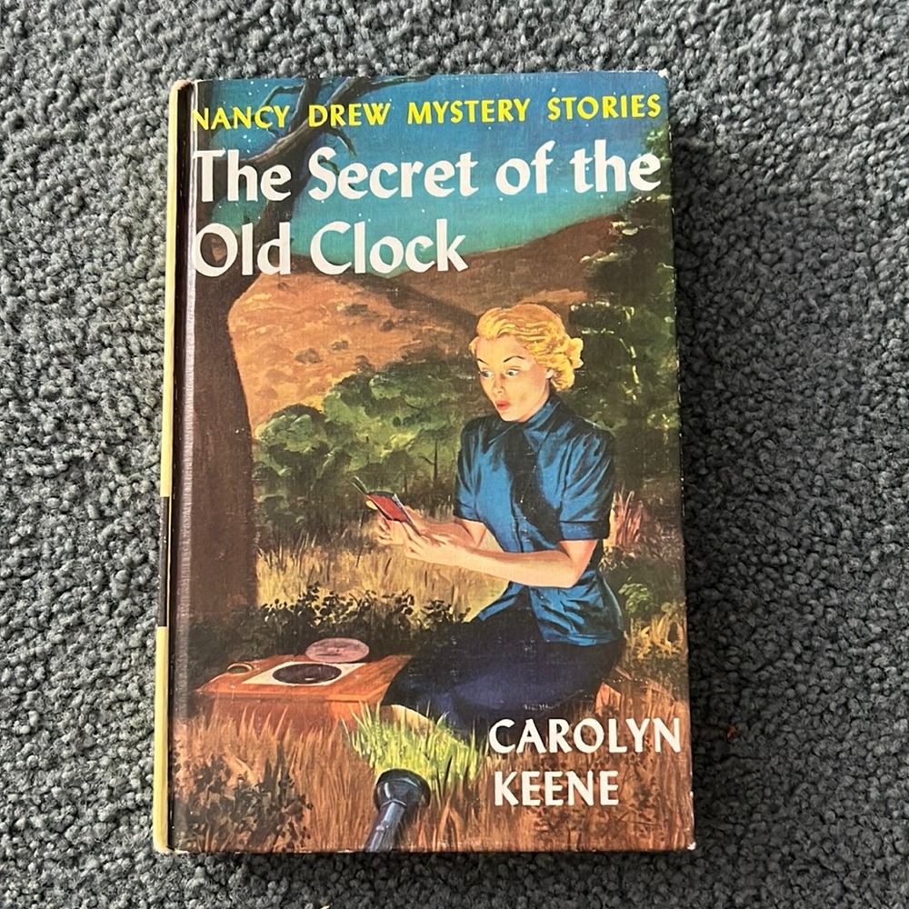 Vintage Nancy Drew The Secret of the Old Clock 1959